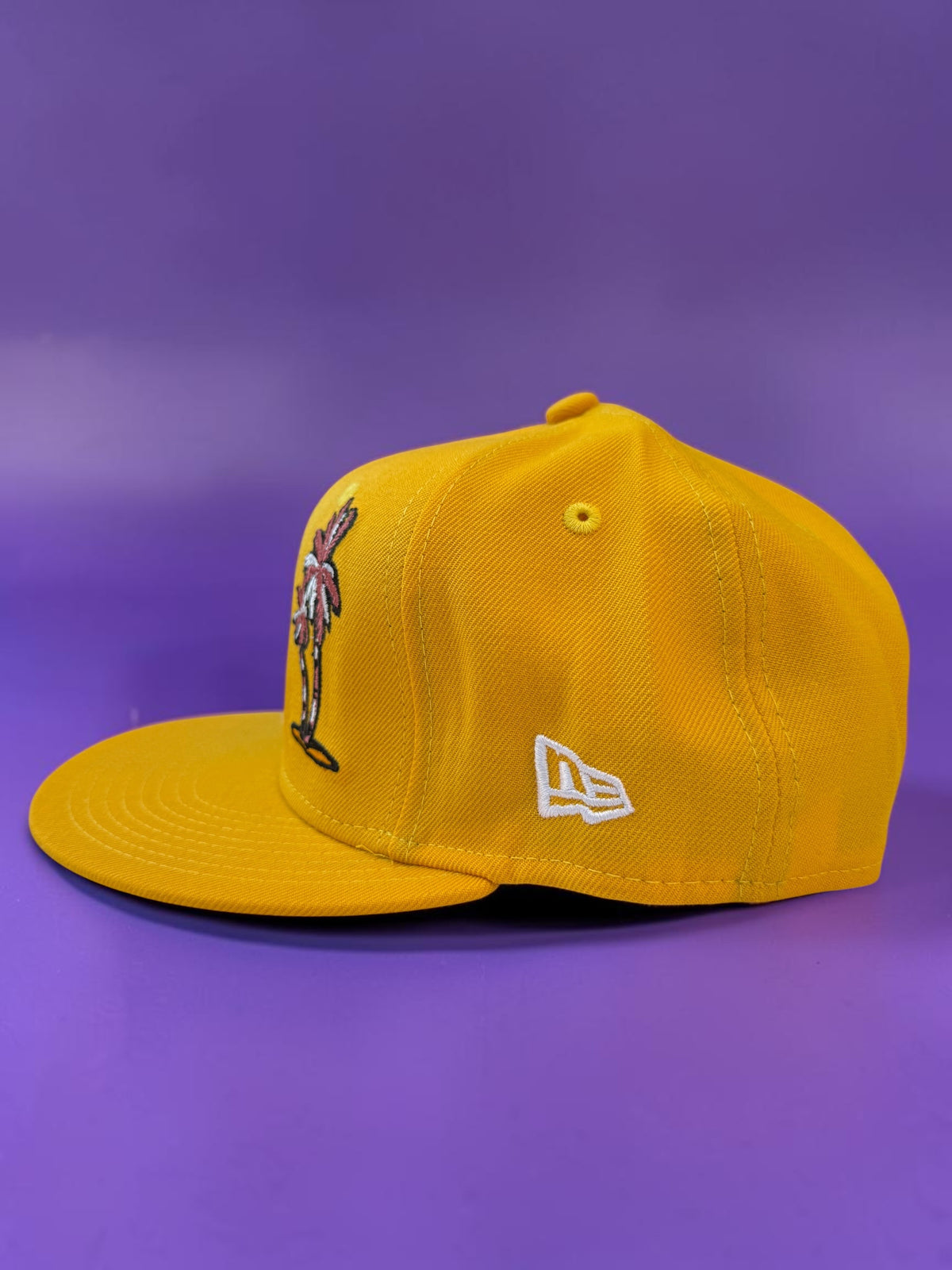 Yellow LA Palm Trees Snapback