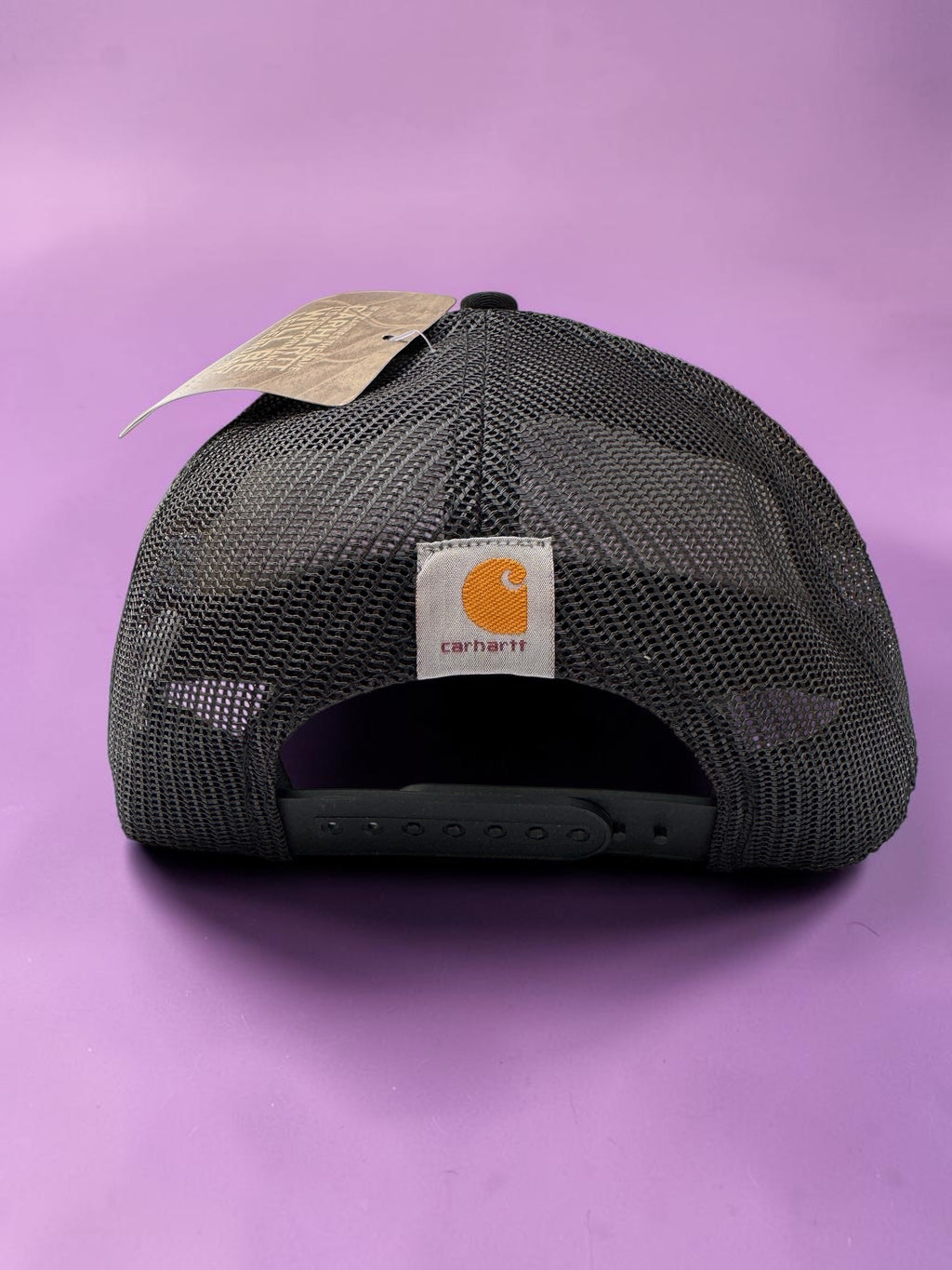 Maroon and Black Netted Back Trucker Hat