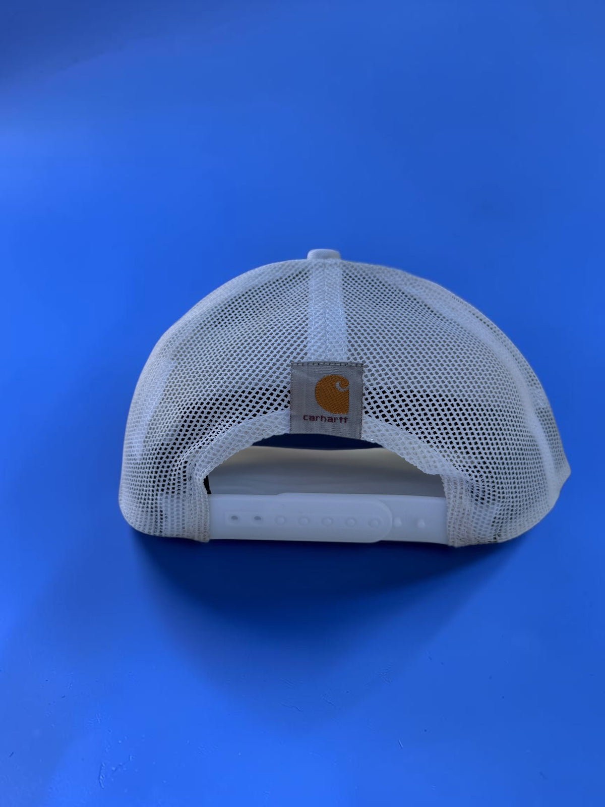 Red and White Netted Back Trucker Hat