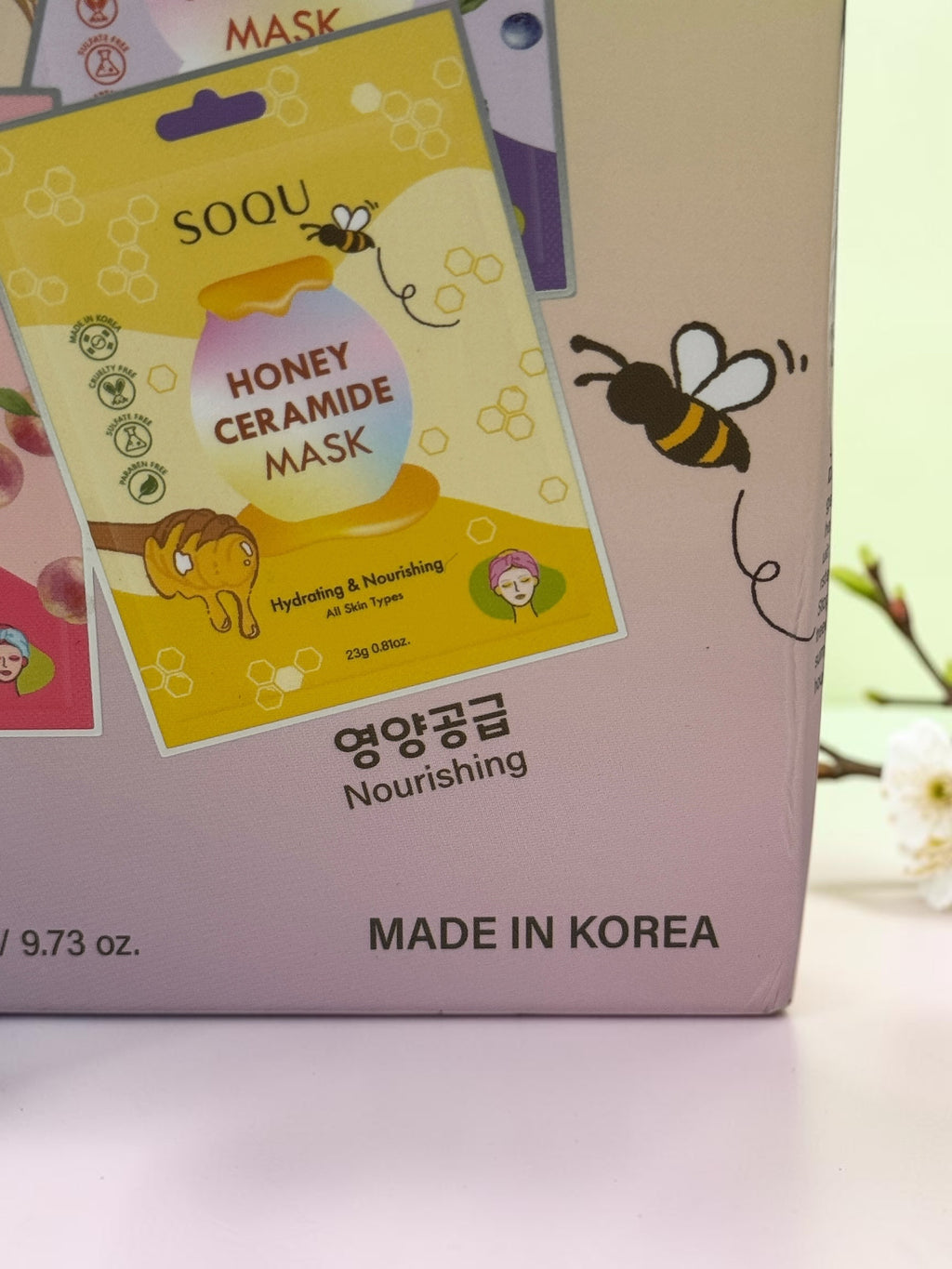 Fruity Blissful Glow Mask Set Made In Korea