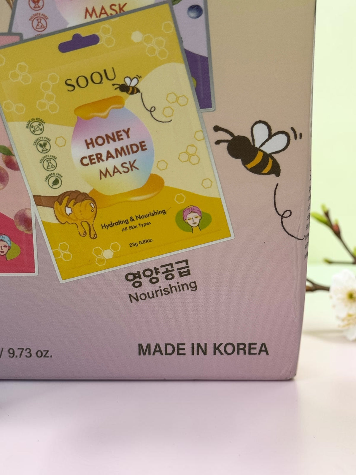 Fruity Blissful Glow Mask Set Made In Korea